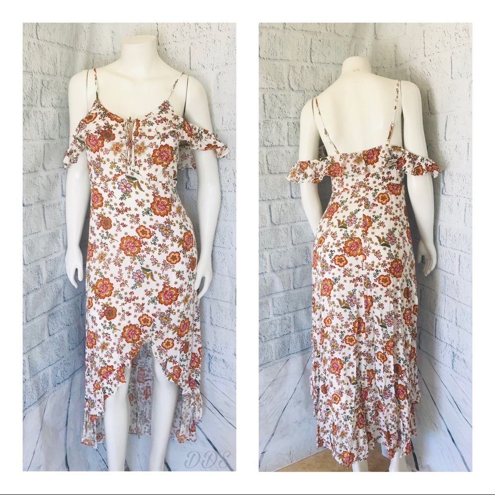 5 ⭐️ Marigold Floral  Maxi Dress - Picture 5 of 7